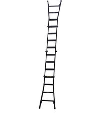 অ্যালুমিনিয়াম / স্টেইনলেস স্টিল যৌগিক কৌশলগত ভাঁজ লেদার ধাপে ladder