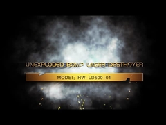 রিমোট লেজার 2m ওয়্যারলেস ফায়ারিং সিস্টেম অবিস্ফোরিত অর্ডন্যান্স নিষ্পত্তি